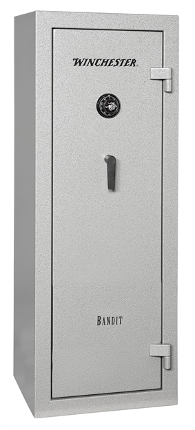 Picture of Winchester Safes B6022f11410e Bandit 14 Gun Safe 60" H X 22" W X 18" D Electric Lock Gunmetal Gray