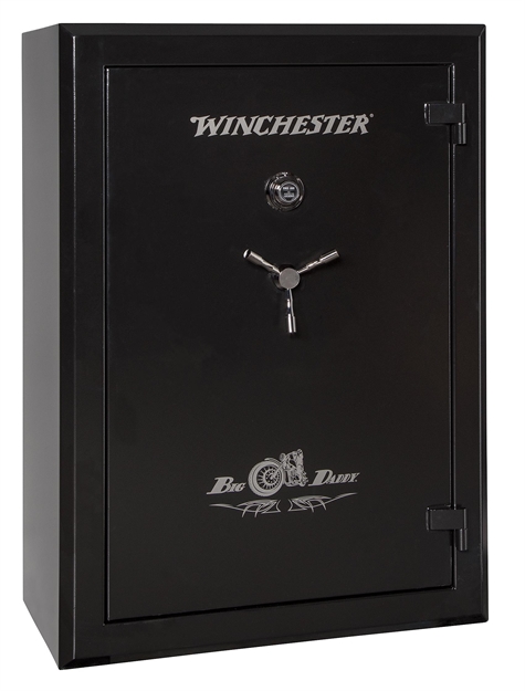 Picture of Winchester Safes Bd5942367m Big Daddy Gun Safe 60" H X 42" W X 25" D (Exterior) Mechanical Lock Black