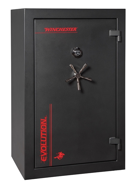 Picture of Winchester Safes E5938369m Evolution 36 Gun Safe 59" H X 38" W X 27" D (Exterior) Mechanical Lock Black