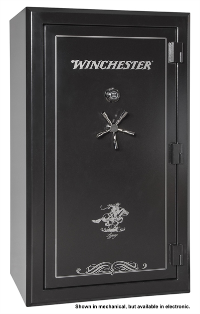Picture of Winchester Safes L7242537e Legacy 53 Gun Safe 72" H X 42" W X 30" D (Exterior) Electronic Lock Black