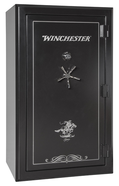 Picture of Winchester Safes L7242537m Legacy 53 Gun Safe 72" H X 42" W X 30" D (Exterior) Mechanical Lock Black