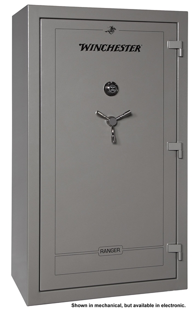 Picture of Winchester Safes R72424410e Ranger 44 Gun Safe 72" H X 40" W X 25" D (Exterior) Electronic Lock Gunmetal Gray