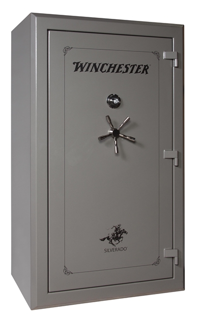 Picture of Winchester Safes S72425110m Silverado 51 Gun Safe 72" H X 42" W X 29" D Mechanical Lock Gunmetal Gray