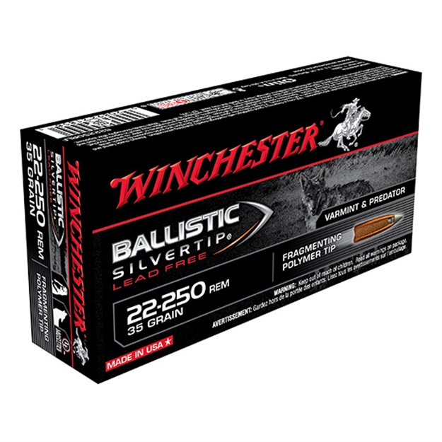 Picture of Winchester Supreme 22-250 35Gr Ballistic Tip LF 20/10