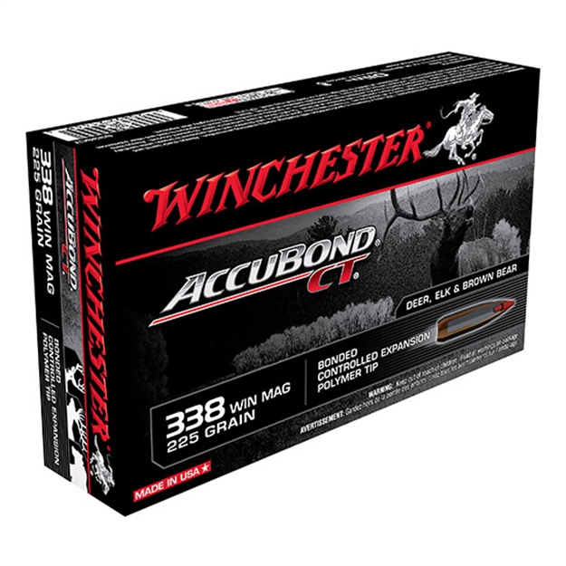 Picture of Winchester Ammo S338ct Expedition Big Game  338 Win Mag/225 Gr/Winchester Accubond Ct/20 Per Box/10 CS 020892214484 -