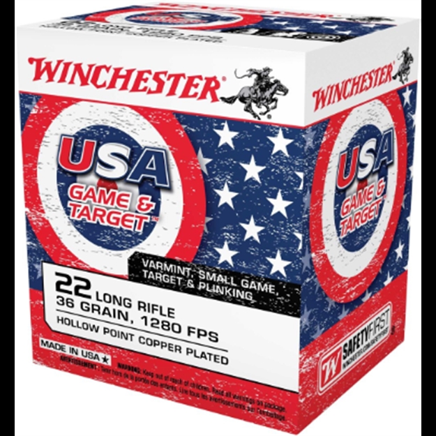 Picture of Winchester Usa Target Pack 22Lr 36Gr HP 500Rds