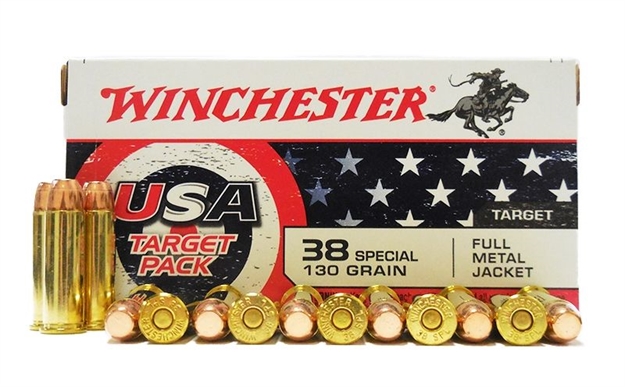 Picture of Winchester Usa Target Pack 38 Special 130 Gr. Fmj (Usa4171)