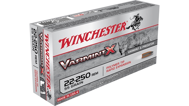 Picture of Winchester Vrmt X Poly Tip 22-250 55Gr
