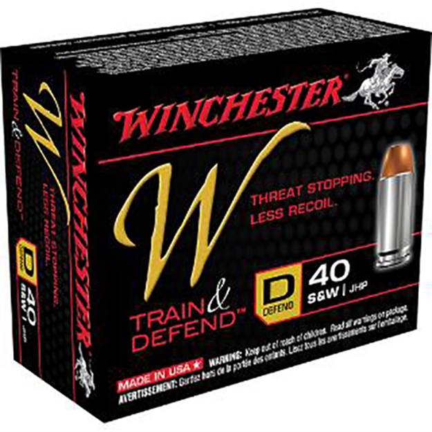 Picture of Winchester W Defend 40Sw 180Gr Jhp