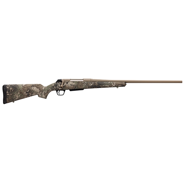 Picture of  Winchester Repeating Arms 535741212 Xpr Hunter Full Size 243 Win 3+1 22" Flat Dark Earth Perma-Cote Sporter Barrel, Drilled & Tapped Steel Receiver, Truetimber Strata Fixed Synthetic Stock 048702016349