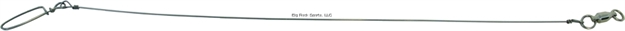 Picture of Windels Muskie/Pike Leader 12" 90# Slv BB Swivel