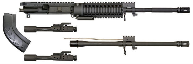 Picture of Windham Weaponry Kitmcs3 Multi-Caliber Upper Kit 300 Aac Blackout/Whisper (7.62X35mm) 16" 4150 Chrome Moly Vanadium Steel Chrome-Lined Black Phosphate Brl Finish