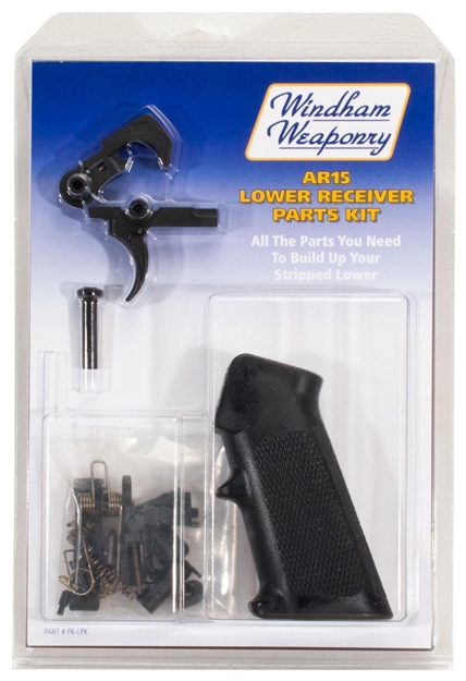 Picture of  Windham Weaponry Pklpk Lower Parts Kit  Ar-15 Lever Safety Black
