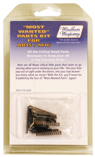 Picture of Windham Weaponry Pkmwk Most Wanted Parts Kit Ar15 And M16 Clamshell Package
