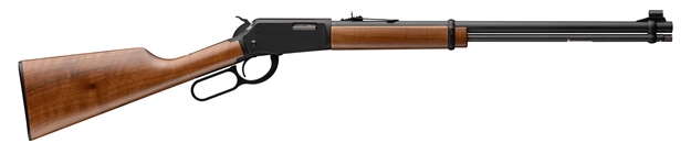 Picture of  Winchester Repeating Arms 524200102 Ranger  Full Size 22 LR 15+1 20.50" Matte Black Sporter Barrel, Drilled & Tapped Black Anodized Matte Black Aluminum Receiver, Satin Walnut Fixed Straight Stock 048702023958