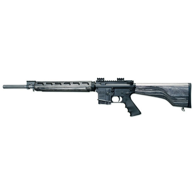 Picture of Windham Weaponry R20fssftws1 R20 Vex Wood Stock Series 5.56X45mm Nato Caliber With 20" Barrel, 5+1 Capacity, Black Hard Coat Anodized Metal Finish, Pepper Gray Stock Black Polymer Grip Right Hand R20FSSFTWS-1