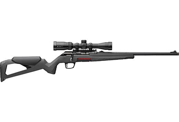 Picture of  Winchester Repeating Arms 525233186 Xpert W/Optic Full Size 17 Wsm 8+1 18" Matte Black Sporter Barrel, Drilled & Tapped Steel Receiver, Gray Synthetic Molded Stock, Vortex Crossfire II 2-7X32mm Scope 048702027048