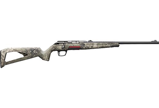 Picture of  Winchester Repeating Arms 525206186 Xpert  Full Size 17 Wsm 8+1 18" Matte Black Button Rifled Barrel, Matte Black Steel Drilled & Tapped Receiver, Truetimber Strata Fixed Synthetic Stock