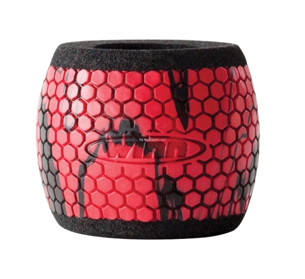 Picture of Winn Grips Reel Grip Sleeve 2Pk - Barrel - Red & Black