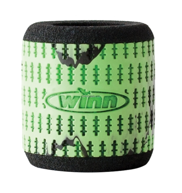 Picture of Winn Grips Reel Grip Sleeve 2Pk - Straight - Chartreuse & Black