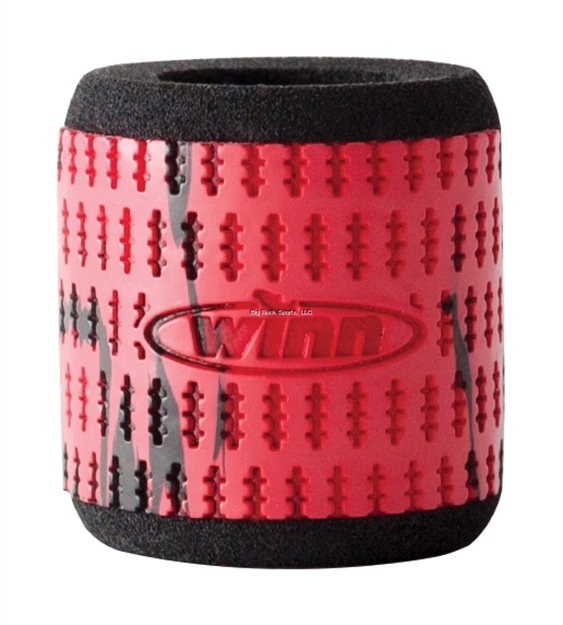 Picture of Winn Grips Reel Grip Sleeve 2Pk - Straight - Red & Black