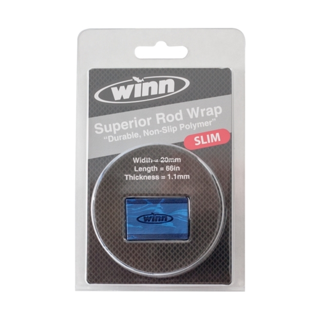 Picture of Winn Grips Slim Rod Grip Overwrap, 66" L, 20Mmw,  Blue Camo, All-Weather-Durable WD Polymer Material