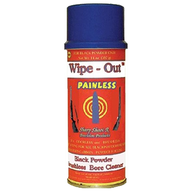 Picture of Wipeout Wbp140 Wipeout Bore Cleaner Black Powder Solvent 14 OZ