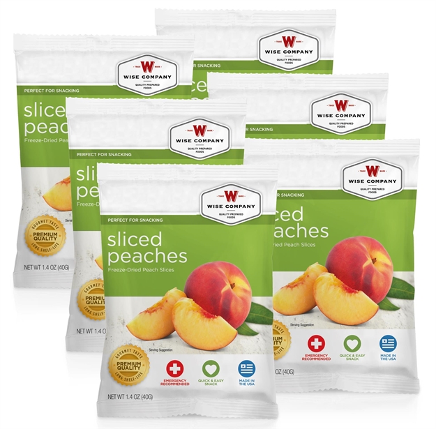 Picture of Wise Foods Freeze Dried Peaches Case OF 6