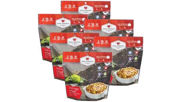 Picture of Readywise Rw05001 Chili Mac W/Beef  2.5 Servings IN A Resealable Pouch, 6 Per Case 05901 851238005438