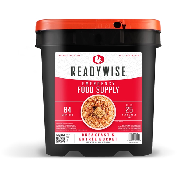 Picture of  Readywise Rw01184 Meals Ready TO Eat Freeze Dried Entrees 84 Servings Per Bucket 094922015129