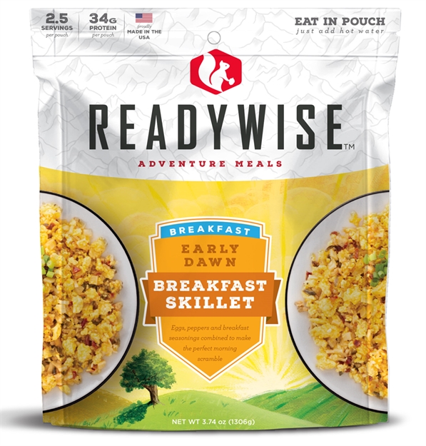 Picture of Readywise Rw05012 Outdoor Food Kit Early Dawn Egg Scramble Breakfast Entree 2.5 Servings IN A Resealble Pouch, 6 Per Case RW05-012