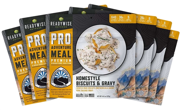 Picture of  Readywise Rw05190 Outdoor Food Kit Homestyle Biscuits & Gravy 2 Servings Per Pouch, 6 Per Case