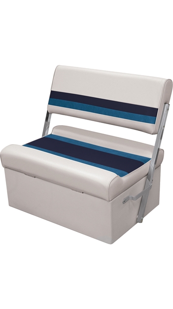 Picture of Wise Foods Seat Flip Flp Wht/Navy/Blu