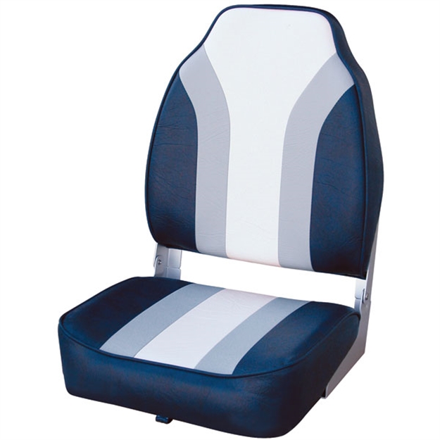 Picture of Wise Foods Seat Hbck Nav/Gry/Wht