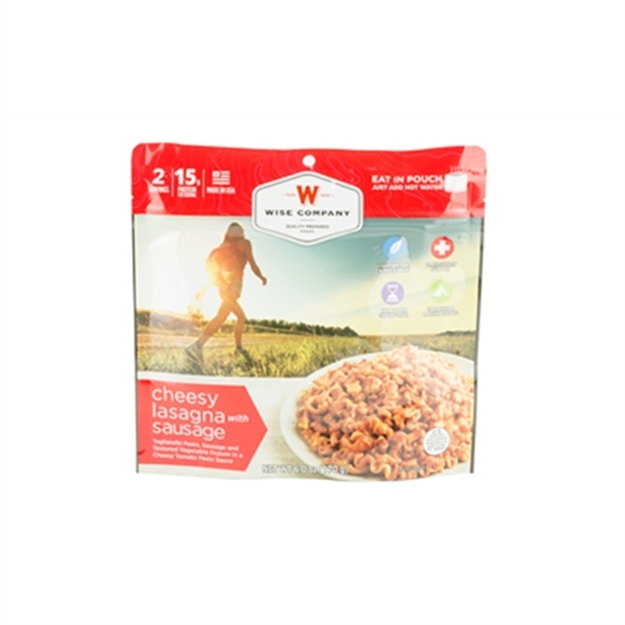 Picture of Wise Camping Lasagna W/ Sausage 6Pk