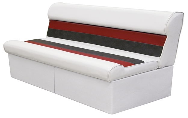 Picture of Wise Foods Lnge 55" Wht/Chr/Red