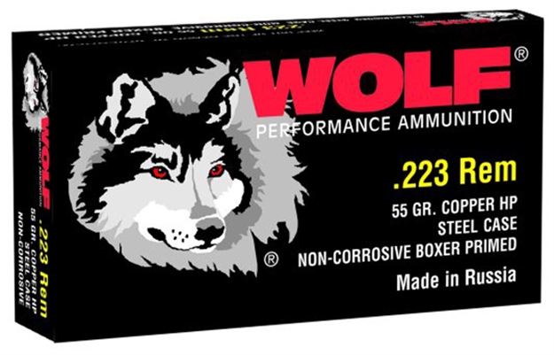 Picture of Wolf Performance Ammo 223 55Gr HP 20/Box