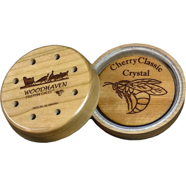 Picture of  Woodhaven Wh055 Cherry Classic  Friction Call Attracts Turkeys Natural Crystal/Wood 854627000550
