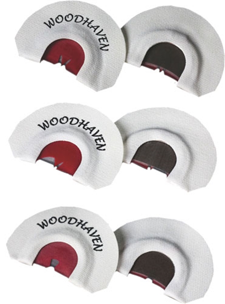 Picture of Woodhaven Calls Custom Calls The Red Zone 3-Pack Mouth Calls! WH070