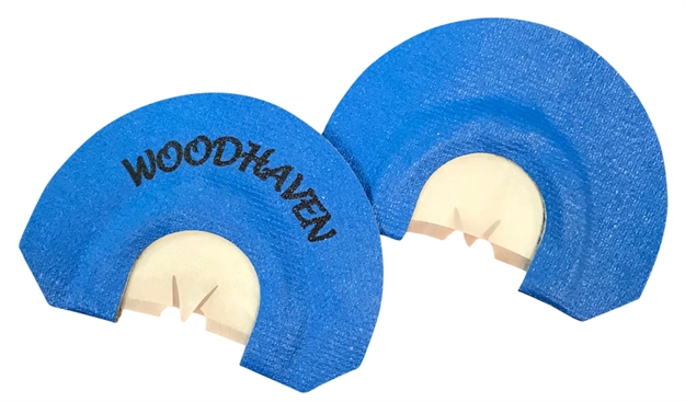 Picture of  Woodhaven Wh078 Blue Vyper Billy Yargus Diaphragm Call Double Reed Attracts Turkeys Blue 854627000789