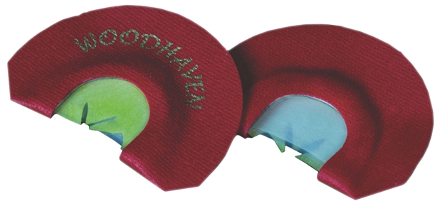 Picture of  Woodhaven Wh198 Raspy Red Reactor  Diaphragm Call Triple Reed Attracts Turkeys Red 854627001984