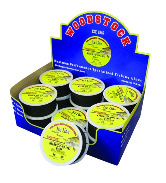 Picture of Woodstock Tip-Up Line Black 30# 50Yd 12/Display