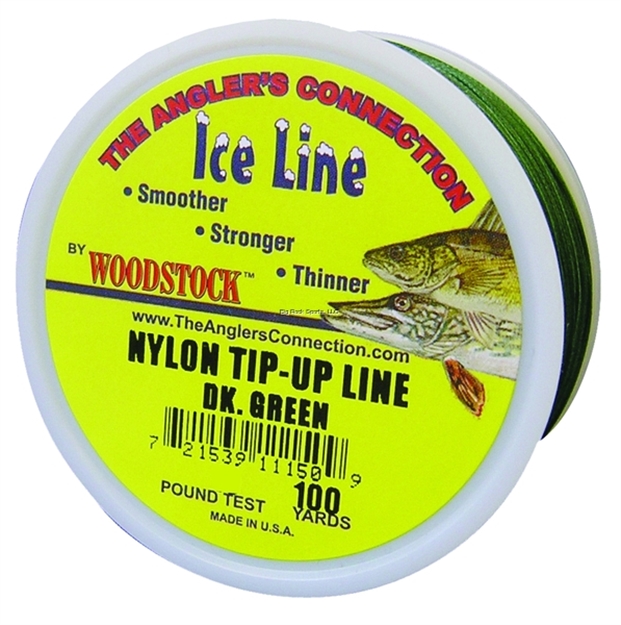 Picture of Woodstock Tip-Up Line Green 30# 100Yd