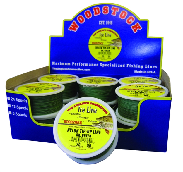 Picture of Woodstock Tip-Up Line Green 40# 50Yd 12/Display