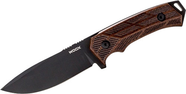 Picture of Woox, Llc Knife Rock 62 Fixed Blade 4.25" Walnut Engraved Handle! BU.KNF001.02