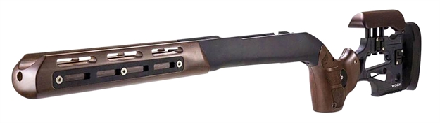 Picture of Woox Shchs00113 Furiosa Chassis  Walnut Wood Aluminum Chassis W/Adjustable Cheek Fits Ruger 10/22 31" Oal Ambidextrous SH.CHS001.37 810069391694