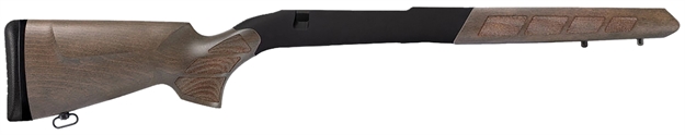 Picture of Woox Shgns00105 Wild Man Precision Stock Dark Forest Green Wood Aluminum Chassis Fits Remington 700 Bdl Long Action 30.50" Oal Right Hand SH.GNS001.05