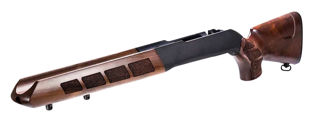 Picture of Woox Shgns00125 Wild Man Precision Stock Walnut Wood Aluminum Chassis Fits Ruger 10/22 30.50" Oal Ambidextrous SH.GNS001.25 810069391755
