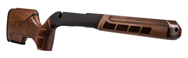 Picture of Woox Shgns00239 Exactus Precision Stock Walnut Wood Aluminum Chassis W/Adjustable Cheek Fits Ruger 10/22 31.75" Oal Ambidextrous SH.GNS002.39 810069391748