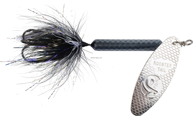 Picture of Wordens Joe Thomas Pro Series Rooster Tail In-Line Spinner, 1/2Oz, Black